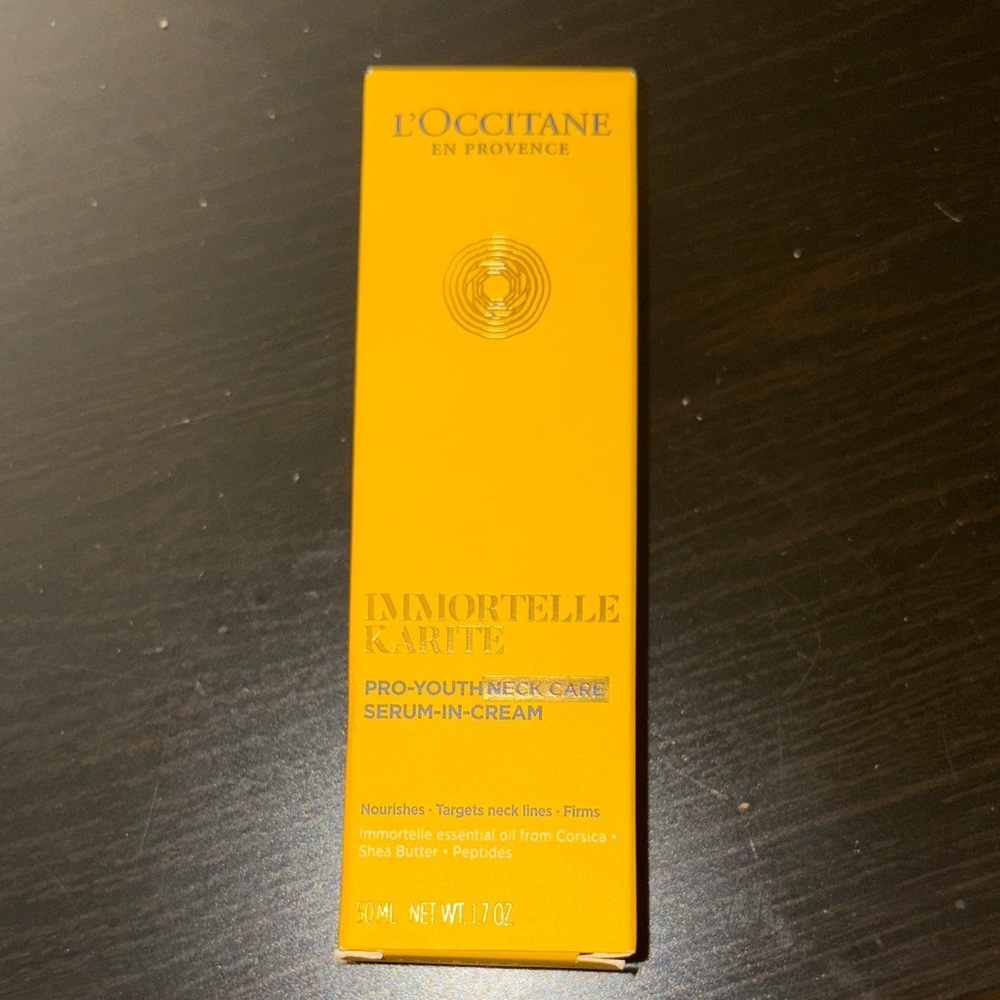 L'OCCITANE Immortelle Karité Pro-Youth Serum-In-Cream - Vibrant Yellow